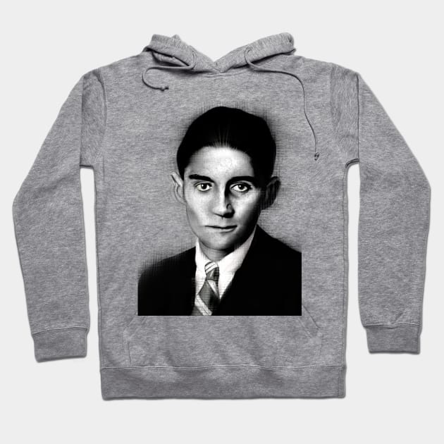 Franz Kafka Hoodie by SanFernandez